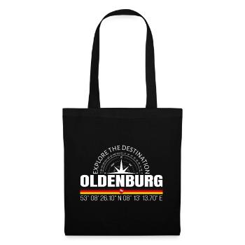 Oldenburg - Sac en tissu - noir - Devant