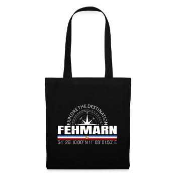 Fehmarn - Tote Bag - black - Front