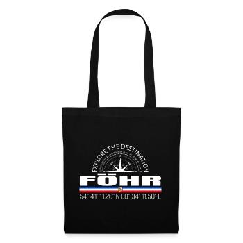 Föhr - Tote Bag - black - Front