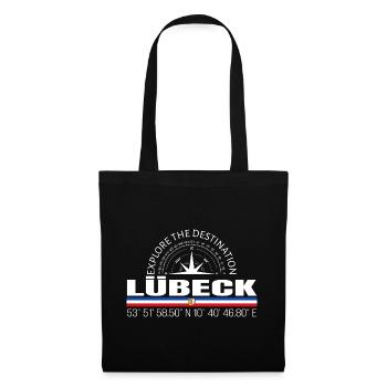 Lübeck - Tote Bag - black - Front