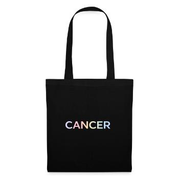 Pastel Cancer Awareness Letters - Tote Bag - black - Front