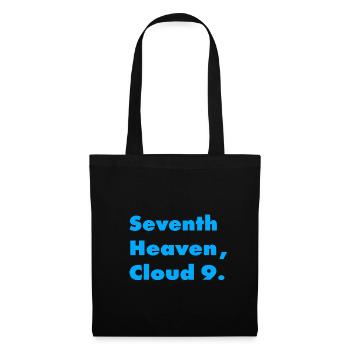IN SEVENTH HEAVEN, ON CLOUD 9 - Tote Bag - black - Front