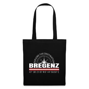 Bregenz - Stoffbeutel - Schwarz - Vorne