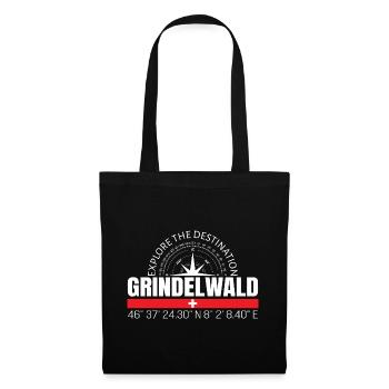 Grindelwald - Stoffbeutel - Schwarz - Vorne