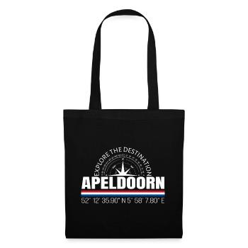 Apeldoorn - Stoffbeutel - Schwarz - Vorne