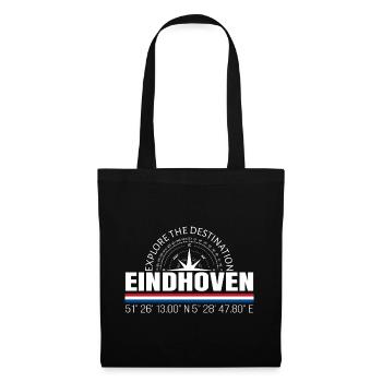 Eindhoven - Stoffbeutel - Schwarz - Vorne
