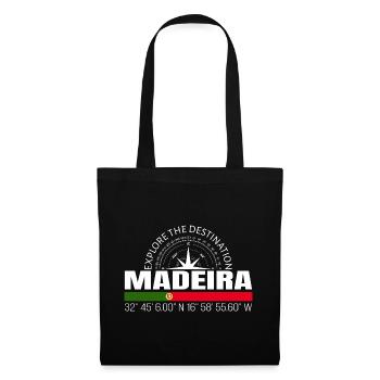 Madeira - Stoffbeutel - Schwarz - Vorne