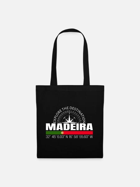 Madeira - Stoffbeutel - Schwarz