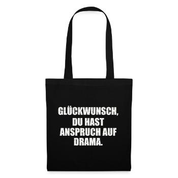 Sarkasmus - Stoffbeutel - Schwarz - Vorne