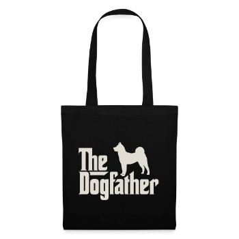 The Dogfather - Akita - Stoffbeutel - Schwarz - Vorne