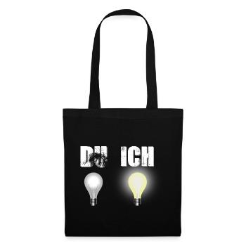 Ampoule Intelligente Moi Tu - Sac en tissu - noir - Devant