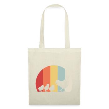 Poulets poussins - Sac en tissu - nature - Devant