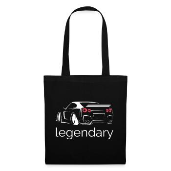 gtr racing legends classic cars cars - Tote Bag - black - Front