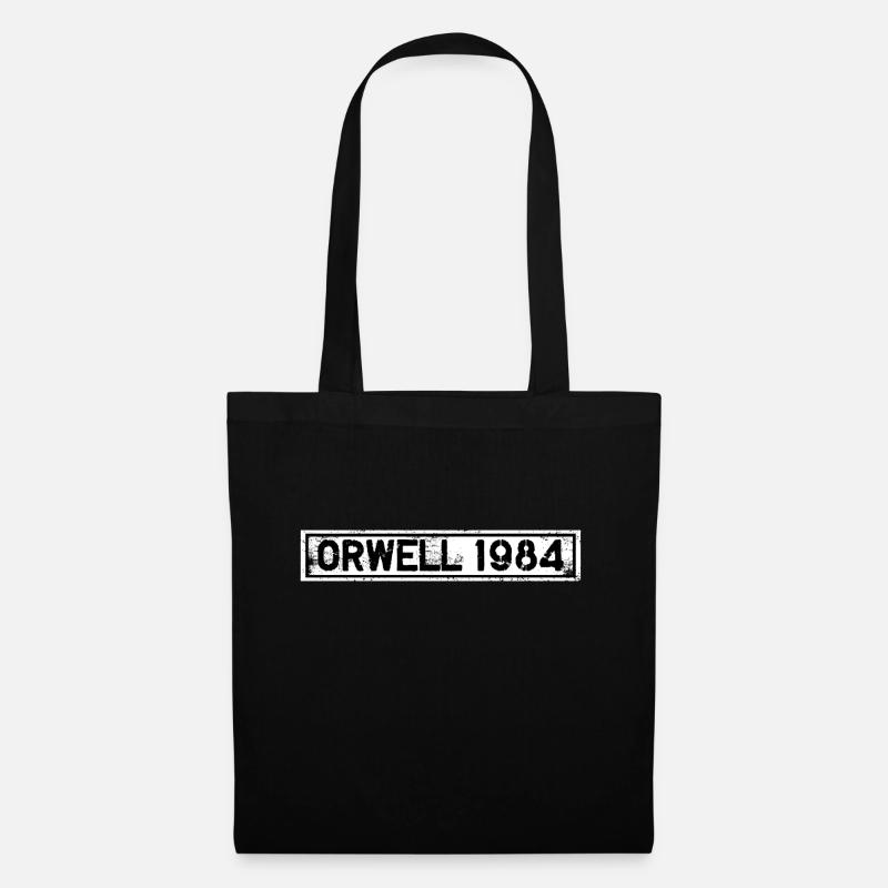 ORWELL 1984! - Stoffbeutel - Schwarz