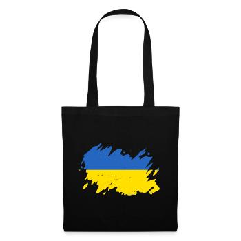 Drapeau ukrainien Caches de couleur Kazantip Kiev - Sac en tissu - noir - Devant