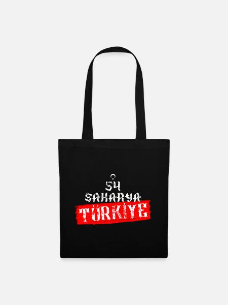 Sakarya 54 Türkei - Stoffbeutel - Schwarz