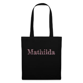 Mathilda - Stoffbeutel - Schwarz - Vorne