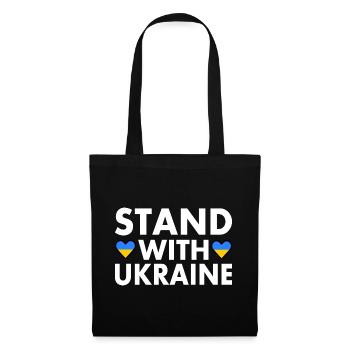 stand with ukraine - Tote Bag - black - Front