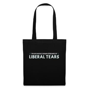 Kayaking Down On Liberal Tears Whitewater Kayaking - Tote Bag - black - Front