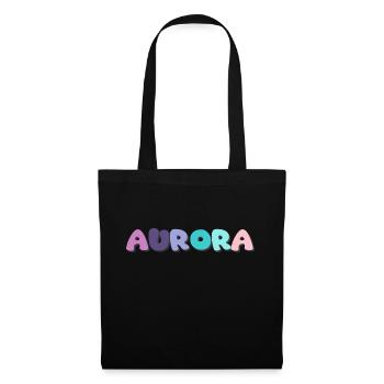 Name - Aurora - Stoffbeutel - Schwarz - Vorne