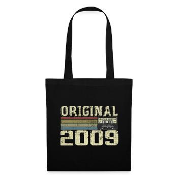 2009 Birthday Parties - Retro Gift 2009 - Tote Bag - black - Front