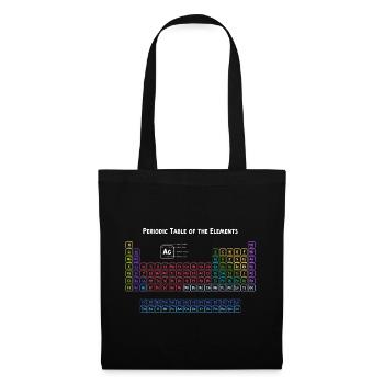 Periodic Table of the Elements - Tote Bag - black - Front