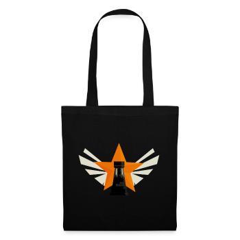 Chess rook - Tote Bag - black - Front