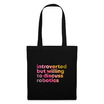 Robotics - Tote Bag - black - Front