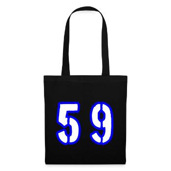 59 Number Symbol - Tote Bag - black - Front