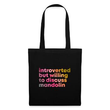 Mandolin - Tote Bag - black - Front