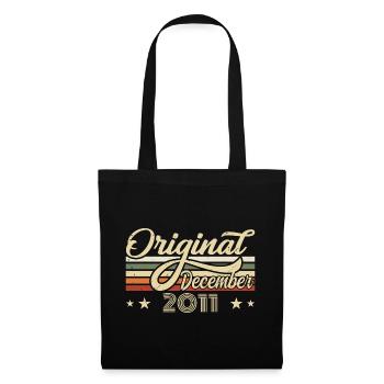 December 2011 - Birthday Gift December 2011 - Tote Bag - black - Front