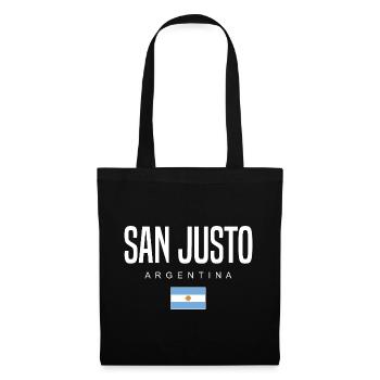 San Justo Argentina Argentinian - Tote Bag - black - Front