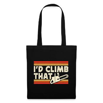 Funny Woodworker Woodworker Gift - Tote Bag - black - Front