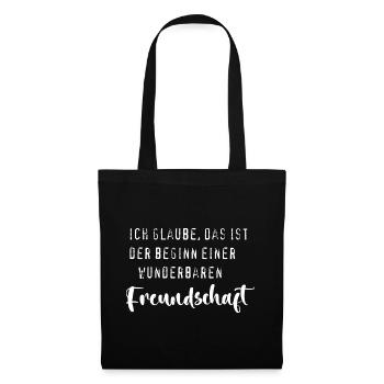 Wonderful friendship - Tote Bag - black - Front