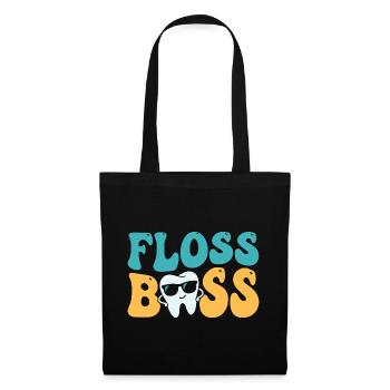 Floss Dental Assistant Dentist - Tote Bag - black - Front