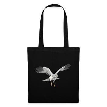 Hen Harrier Circus cyaneus - Tote Bag - black - Front