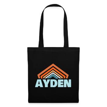 Ayden - Stoffbeutel - Schwarz - Vorne