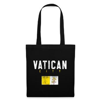 Vatican - Sac en tissu - noir - Devant