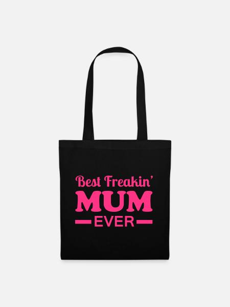 Mum - Tote Bag - black