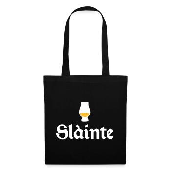 Whiskey Slàinte t-shirt - Tote Bag - black - Front