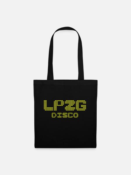 lpzg disco - Stoffbeutel - Schwarz