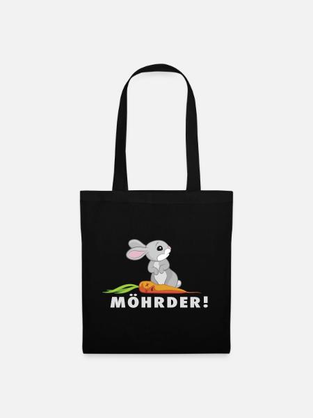 Möhrder - Stoffbeutel - Schwarz