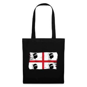 Sardinia flag Sardinian flag Sardegna flag - Tote Bag - black - Front