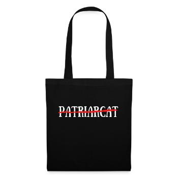 Fin du patriarcat - Sac en tissu - noir - Devant