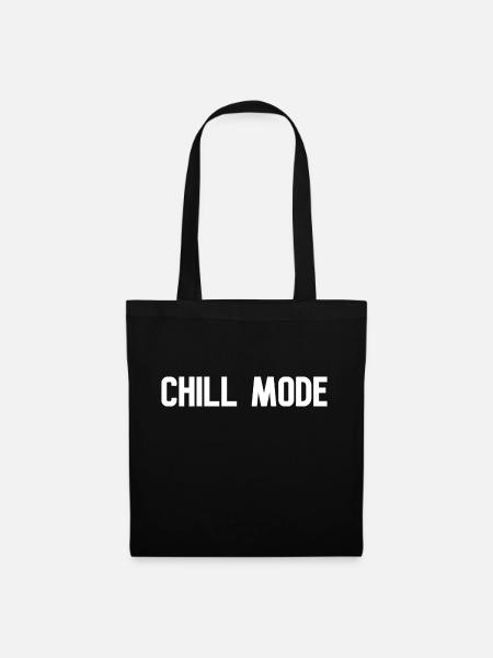 Chill mode - Tote Bag - black