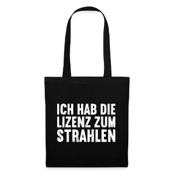MTRA Medizinisch-Technischer Radiologie Mta - Stoffbeutel - Schwarz - Vorne