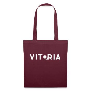 VITORIA-GASTEIZ – Álava – Pays Basque – Espagne - Sac en tissu - bordeaux - Devant