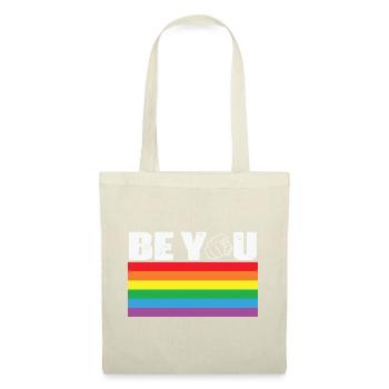 LBGT Flag Gay Pride Human Be You - Tote Bag - nature - Front