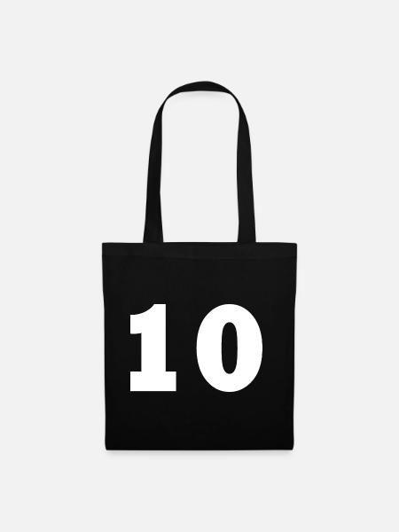 10 - Stoffbeutel - Schwarz