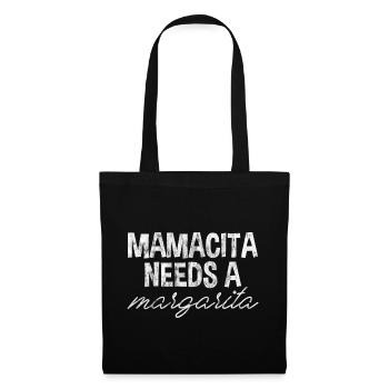 Mamacita a besoin d’une Marguerite 3 - Sac en tissu - noir - Devant
